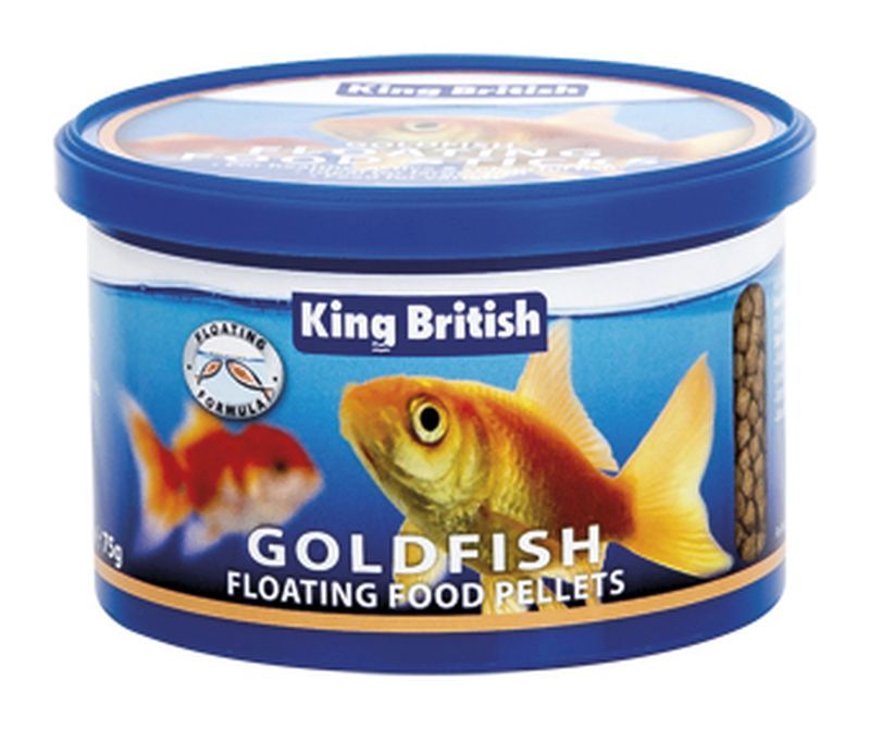 King British Goldfish Floating Food Pellets 75g